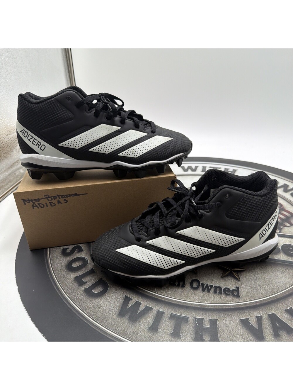 Adidas Unisex-Child Adizero Impact.2 II Molded Rubber Football Size 5.5 No Box